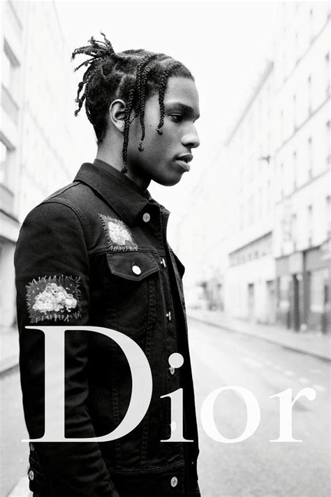 asap rocky model dior|asap rocky praise da lord.